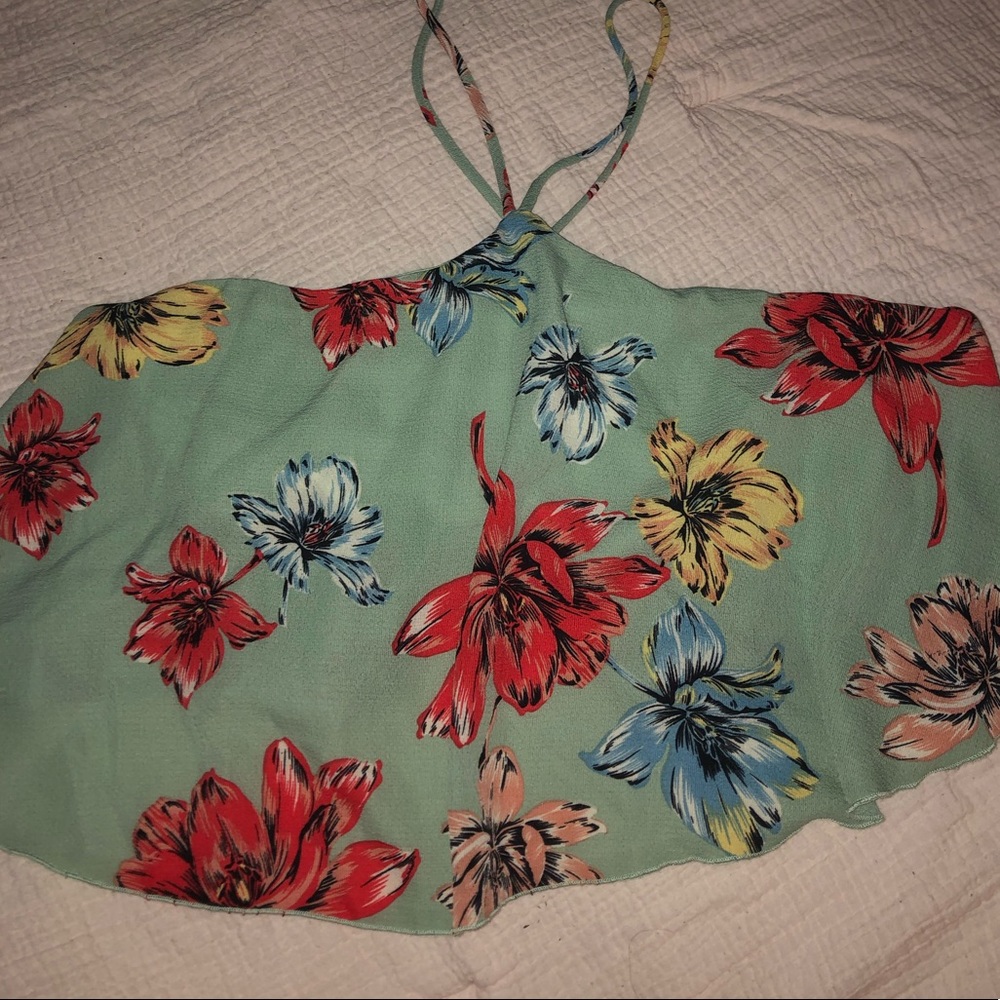 Halter crop top